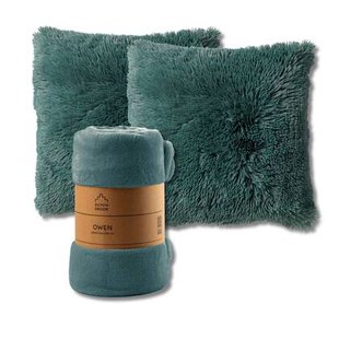 Dutch Decor Set van 2 sierkussens en 1 plaid