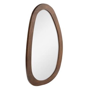 StarFurn - Spiegel Organisch Bruin Hout - 60x3x100cm - Lou