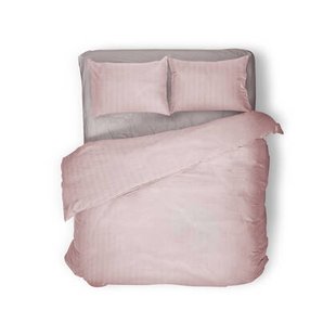 Eleganzzz Dekbedovertrek Hotel Kwaliteit Satijn Streep blush