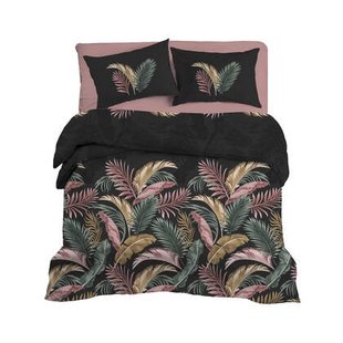 LINNICK Dekbedovertrek Katoen Renforcé Hena - anthracite