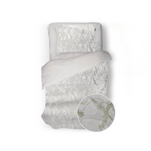 Eleganzzz Dekbedovertrek Marbel Foil Velvet - off white