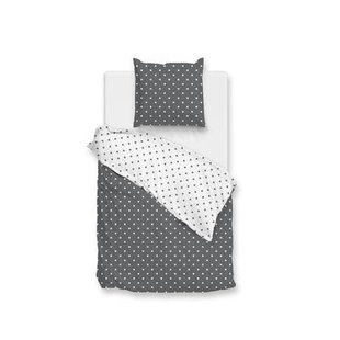 Zo Home Dekbedovertrek Katoen Punta di Cotone - pewter grey