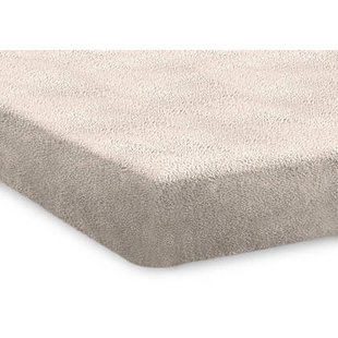 Eleganzzz Hoeslaken Teddy Pluche 35cm Hoekhoogte - off white