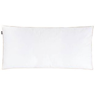 Beliani-ETNA-Hoofdkussen 3 vakken-Wit-40 x 80 cm-Laag-Eendenveren