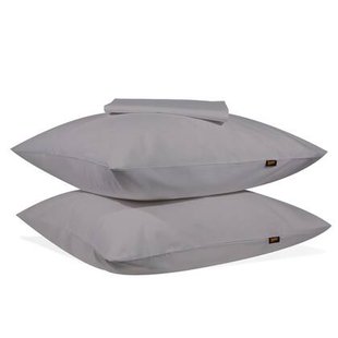 Superieur - Kussensloop - Grijs - Standaard kussen
