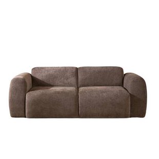 Bronx71 2,5-zits bank Maine chenille stof bruin