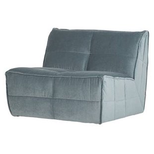 vtwonen Cluster 1-zits element - Velvet - Turquoise Blauw - 82x105x93