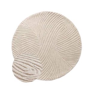 Nordic Weavers Design vloerkleed rond - Balans Tree ivoor - 150 cm