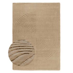 Nordic Weavers Japandi vloerkleed - Balans beige - 240x340 cm