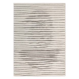 Nordic Weavers Japandi vloerkleed - Ridge Lin crème - 80x150 cm