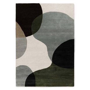 Nordic Weavers Wollen vloerkleed - Dune groen - 120x170 cm