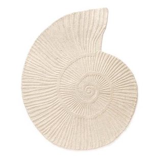 Nordic Weavers Organisch design vloerkleed - Balans Shell ivoor -