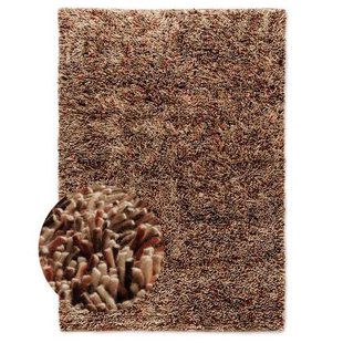 Nordic Weavers Hoogpolig vloerkleed wol - Aurelia terracotta - 300x400