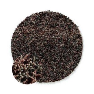 Nordic Weavers Rond wollen vloerkleed - Aurelia paars - 200 cm