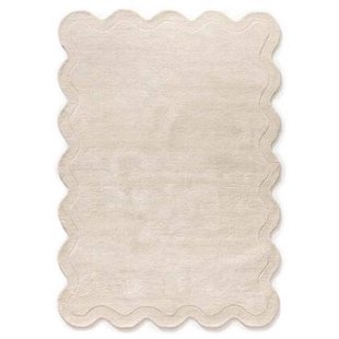 Nordic Weavers Organisch design vloerkleed - Balans Swirl ivoor -