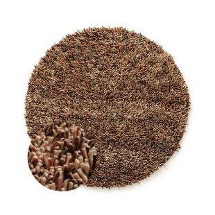 Nordic Weavers Rond wollen vloerkleed - Aurelia terracotta - 150 cm