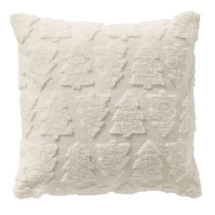 Mare - Kerst kussenhoezen - 45x45 cm, wit