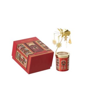 J-Line geurkaars Carousel Surprise Window - mix|koraal