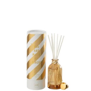 J-Line geurolie + stokjes Magic - wit|goud - small