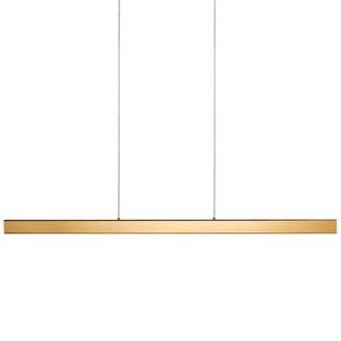 Beliani - ARENAS - Hanglamp LED - Goud - Aluminium|Rubberhout