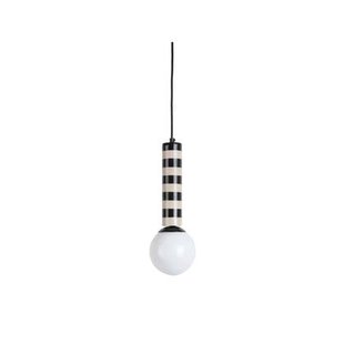 Leitmotiv - Hanglamp Rayado - Black & warm grey