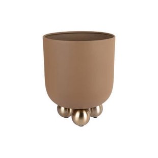 Present Time - Bloempot Estilo Large - Mocha brown
