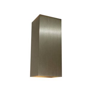 Artdelight Wandlamp Dante XL 2 lichts 24 x 10 cm metallic brons