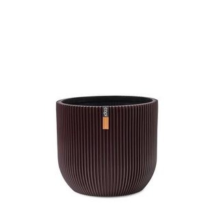 Capi Europe - Pot bol Groove - 17x15 - Zwart rood