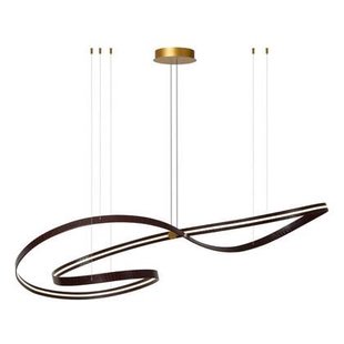 Lucide Premium SLALOM Hanglamp - Koffie