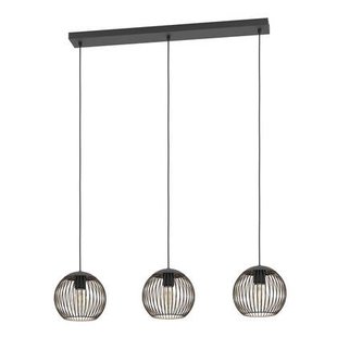 EGLO Almanzora Hanglamp - E27 - 90 cm - Staal - Zwart|Koper