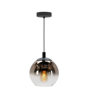 EGLO Ariscani 1 Hanglamp - E27 - Ø 20 cm - Koperglas - Zwart