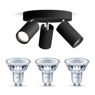 Philips Idris Opbouwspot - Plafondspots Incl. SceneSwitch LED Lamp