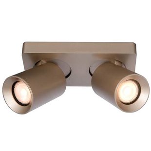Artdelight Spot Megano Champagne GU10 2 Lichts