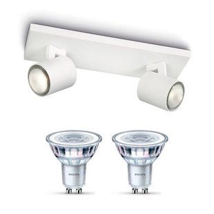Philips Runner opbouwspot - 2-lichts - wit