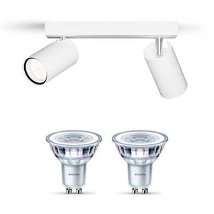 Philips Idris Opbouwspot - Plafondspots Incl. SceneSwitch LED Lamp