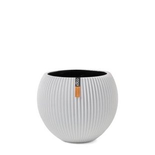 Capi Europe - Vaas bol Groove - 30x25 - Wit