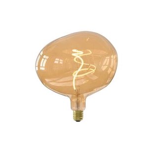 Calex Lichtbron E27 Cobble Goud - Glas - 22x25x22cm (BxHxD)