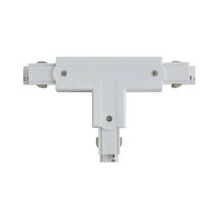 QAZQA T-Koppelstuk voor 3-fase rail links T wit