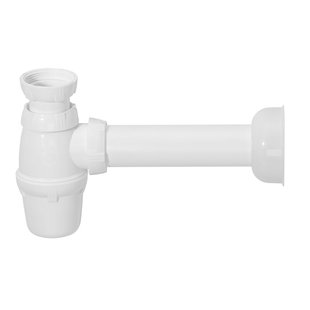 Wirquin Spoelbaksifon + Muurbuis