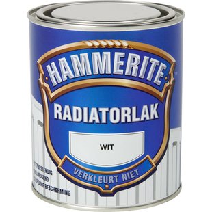 Hammerite Radiatorlak Wit 750ml