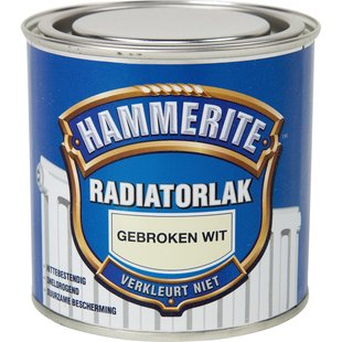 Hammerite Radiatorlak Gebroken Wit 250ml