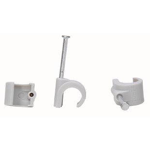 Kopp Spijkerclip 10-14mm Grijs 25st.