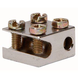 Kopp Aardklem Voor Radiator Type F Messing Vernikkeld