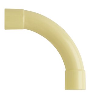Martens Pvc Bocht 5/8 Crème 10st.