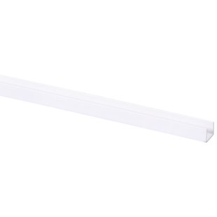 U-profiel - Pvc Wit - 12x15mm 2,6m
