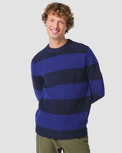 HEMA Herentrui Jens strepen felblauw (felblauw)