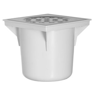 Martens Vloerput Abs Rvs 402 20 X 20cm