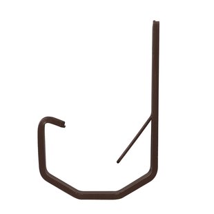 Martens Gootbeugel Voor Minigoot 65mm - Type Kort - Aluminium - Bruin