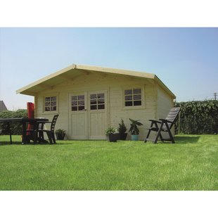 Solid Tuinhuis Superia Zurich - Onbehandeld - 490x371cm