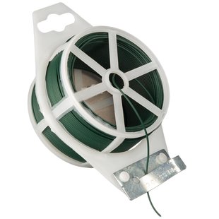 Nature Geplastificeerd Metaaldraad Groen Ø0,6mm X 50m